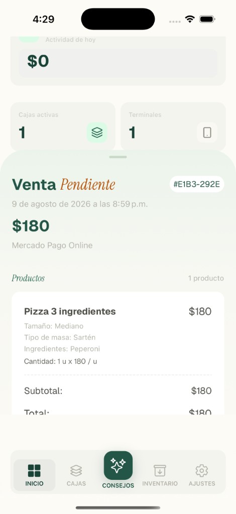 PuntoFast — venta pendiente desde la tienda online